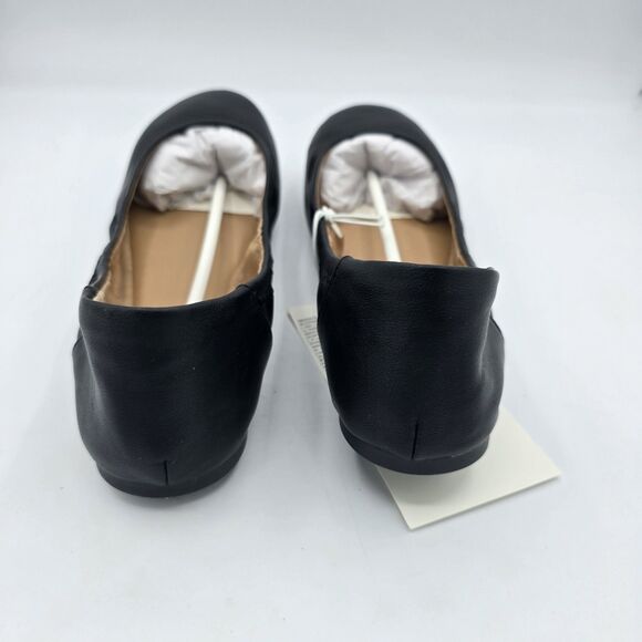 Amazon Essentials Black Slip-On Close Toe Flats Women's Size 10 NEW - Picture 9 of 9